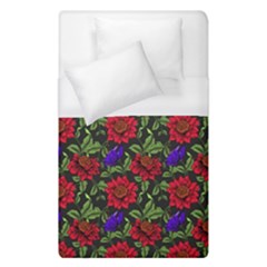 Spanish Passion Floral Pattern Duvet Cover (single Size) by gloriasanchez