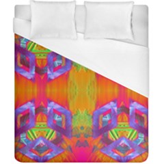 Glitch Futuristic Punk  Duvet Cover (california King Size) by gloriasanchez