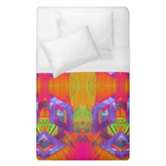 Glitch Futuristic Punk  Duvet Cover (single Size) by gloriasanchez