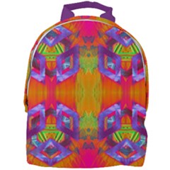 Glitch Futuristic Punk  Mini Full Print Backpack by gloriasanchez