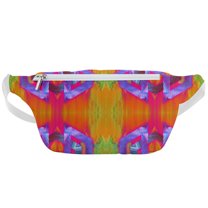 Glitch Futuristic Punk  Waist Bag 