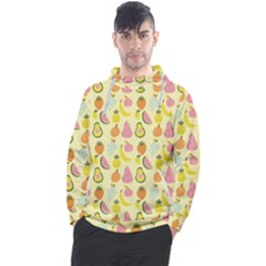 Tropical Fruits Pattern  Men s Pullover Hoodie