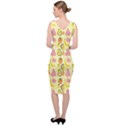 Tropical Fruits Pattern  Sleeveless Pencil Dress View4