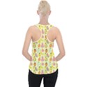 Tropical Fruits Pattern  Piece Up Tank Top View2