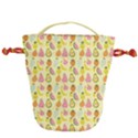 Tropical Fruits Pattern  Drawstring Bucket Bag View2