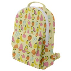 Tropical Fruits Pattern  Flap Pocket Backpack (small) by gloriasanchez