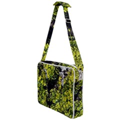 Acid Green Patterns Cross Body Office Bag