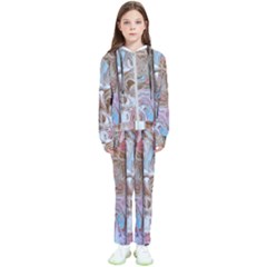 Marbling Collage Kids  Tracksuit