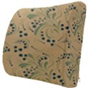 Folk floral art pattern. Flowers abstract surface design. Seamless pattern Seat Cushion View3