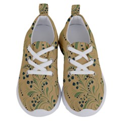 Folk Floral Art Pattern  Flowers Abstract Surface Design  Seamless Pattern Running Shoes by Eskimos