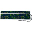 Folk floral art pattern. Flowers abstract surface design. Seamless pattern Roll Up Canvas Pencil Holder (L) View2