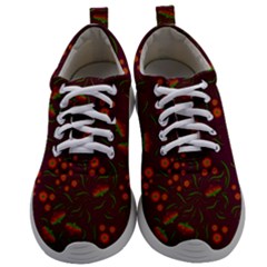 Folk Floral Art Pattern  Flowers Abstract Surface Design  Seamless Pattern Mens Athletic Shoes by Eskimos