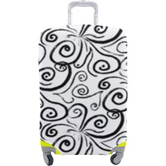 Squiggles Luggage Cover (large) by SychEva