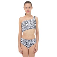 Squiggles Spliced Up Two Piece Swimsuit by SychEva