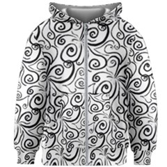 Squiggles Kids  Zipper Hoodie Without Drawstring by SychEva