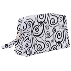 Squiggles Wristlet Pouch Bag (large) by SychEva