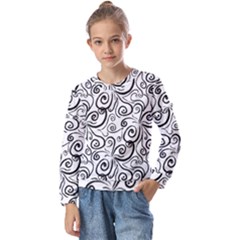 Squiggles Kids  Long Sleeve Tee With Frill 