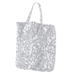 Neon Geometric Pattern Design 2 Giant Grocery Tote