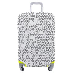 Neon Geometric Pattern Design 2 Luggage Cover (medium)