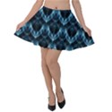 Mermaid Scales Velvet Skater Skirt View1