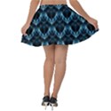 Mermaid Scales Velvet Skater Skirt View2