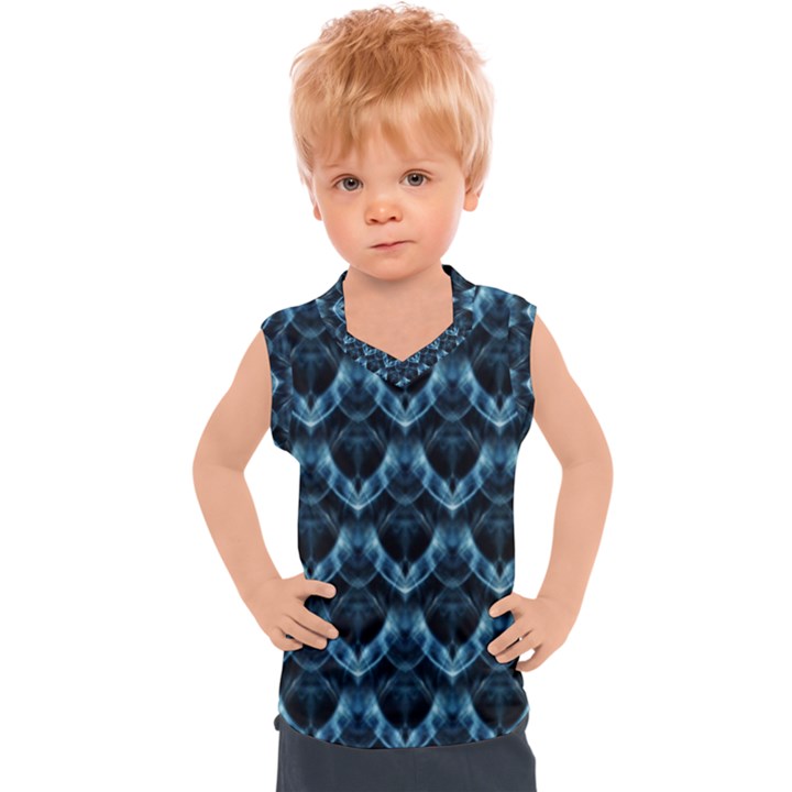 Mermaid Scales Kids  Sport Tank Top