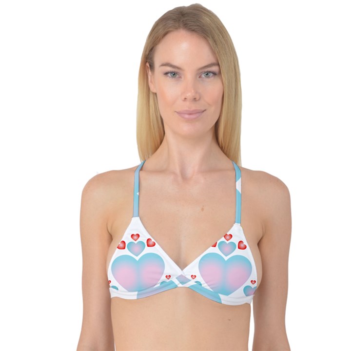 hearth  Reversible Tri Bikini Top