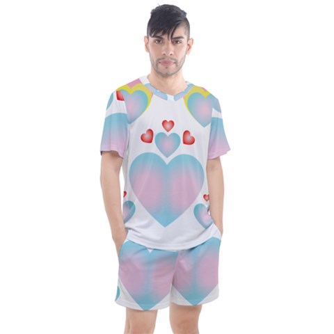 Hearth  Men s Mesh Tee And Shorts Set by WELCOMEshop