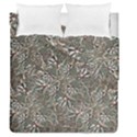 Modern Floral Collage Pattern Design Duvet Cover Double Side (Queen Size) View1