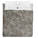 Modern Floral Collage Pattern Design Duvet Cover Double Side (Queen Size) View2