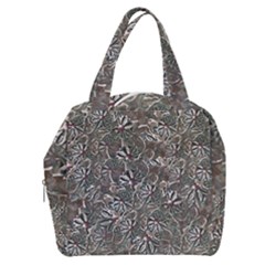 Modern Floral Collage Pattern Design Boxy Hand Bag by dflcprintsclothing