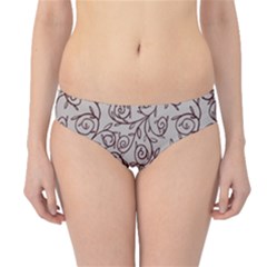 Curly Lines Hipster Bikini Bottoms by SychEva