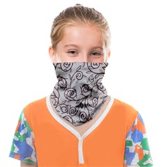 Curly Lines Face Covering Bandana (kids) by SychEva