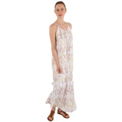 Summer Flowers Maxi Ruffle Chiffon Dress by LadyJ