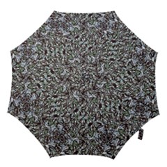 Intricate Textured Ornate Pattern Design Hook Handle Umbrellas (medium) by dflcprintsclothing