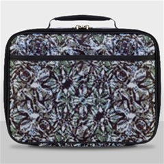 Intricate Textured Ornate Pattern Design Full Print Lunch Bag