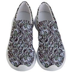 Intricate Textured Ornate Pattern Design Women s Lightweight Slip Ons