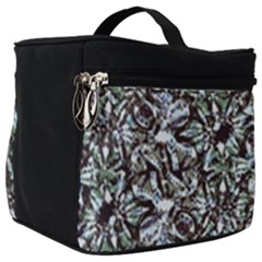 Intricate Textured Ornate Pattern Design Make Up Travel Bag (big) by dflcprintsclothing