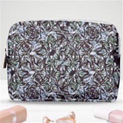 Intricate Textured Ornate Pattern Design Make Up Pouch (medium) by dflcprintsclothing