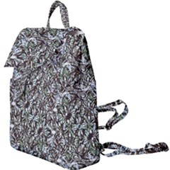 Intricate Textured Ornate Pattern Design Buckle Everyday Backpack