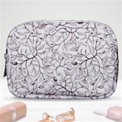 Pencil Flowers Seamless Pattern Make Up Pouch (small) by SychEva