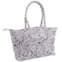 Pencil Flowers Seamless Pattern Canvas Shoulder Bag View2