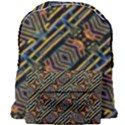 Electric Neon Lines Pattern Design Giant Full Print Backpack View1