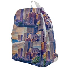 Akihabara Zone Urban Scene Tokyo Japan Top Flap Backpack by dflcprintsclothing