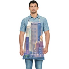 Akihabara Zone Urban Scene Tokyo Japan Kitchen Apron by dflcprintsclothing