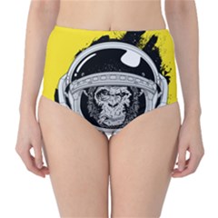 Spacemonkey Classic High-waist Bikini Bottoms by goljakoff