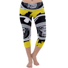 Spacemonkey Capri Yoga Leggings by goljakoff