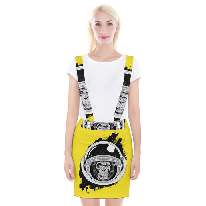 Spacemonkey Braces Suspender Skirt