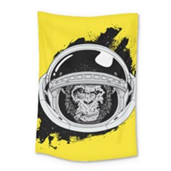 Spacemonkey Small Tapestry by goljakoff