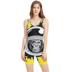 Spacemonkey Women s Wrestling Singlet by goljakoff